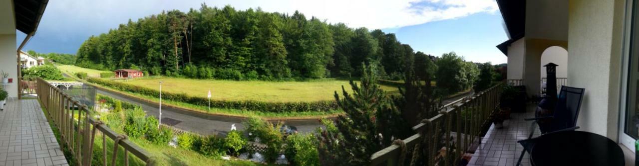 Marburg Apartment Pfiffige Luisa In Ruhiger Waldrandlage Mit Balkon Und Wintergarten ภายนอก รูปภาพ